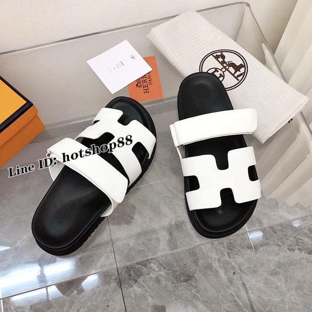 Hermes頂級品質女鞋愛馬仕涼鞋春夏新款拖鞋 dx2092